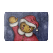 Kerstontbijtfeestdag met een mat-badkamer badmat (Voorkant)