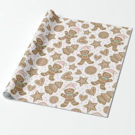 kerstontbijtkoek cadeaupapier