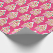 kerstontbijtkoek cadeaupapier (Hoek)