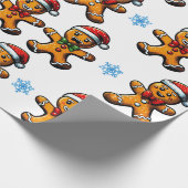 kerstontbijtkoek cadeaupapier (Hoek)