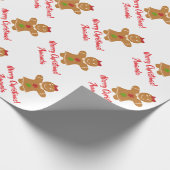 kerstontbijtkoek cadeaupapier (Hoek)