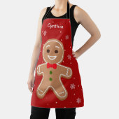 kerstontbijtkoek Funny Cute All-Over Print Schort (Insitu)