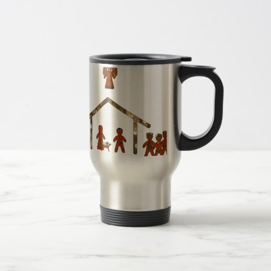 kerstontbijtkoek reisbeker (Rechts)