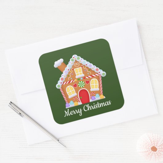 kerstontbijtkoek: sticker voor kerstontbijt (Envelop)