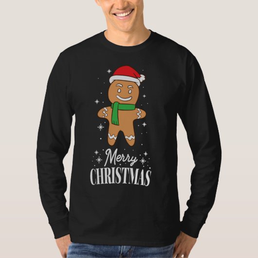 kerstontbijtkoek t-shirt (Voorkant)