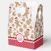 kerstontbijtkoek voor kerstbrood bedankdoosjes (Geopend)