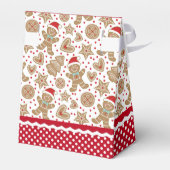 kerstontbijtkoek voor kerstbrood bedankdoosjes (Achterkant)