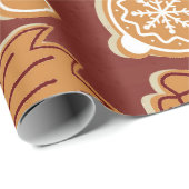 Kerstontbijtkoekjes Holiday Cadeaupapier (Rol Hoek)