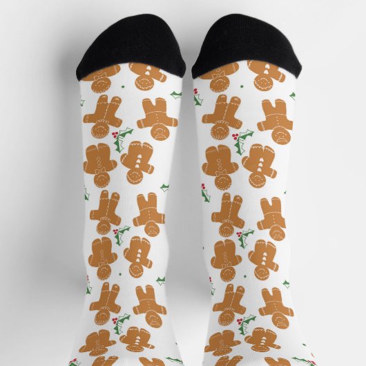 Kerstontbijtkoekjes Holiday Sokken (Top)