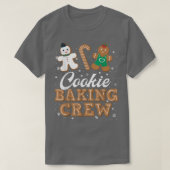 Kerstontbijtkoekjes met kerstkoekjes en koekjes t-shirt (Design voorkant)