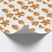 Kerstontbijtkoekjes, pakpapier (Hoek)