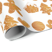 Kerstontbijtkoekjes, pakpapier (Rol Hoek)