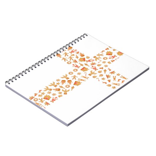 Kerstontbijtkruis Notitieboek (Linkerzijde)