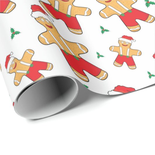 kerstontbijtman met glas cadeaupapier (Rol Hoek)