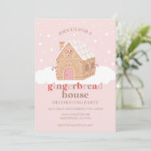 Kerstontbijtontbijt Decoratieve Partij Kaart (Staand voorkant)