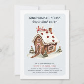 Kerstontbijtontbijt Decoratieve Partij Kaart (Voorkant)