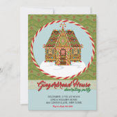 Kerstontbijtontbijt Decoratieve Partij Kaart (Voorkant)