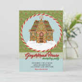 Kerstontbijtontbijt Decoratieve Partij Kaart (Staand voorkant)