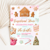 Kerstontbijtontbijt Decoratieve Partij Kaart