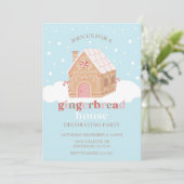Kerstontbijtontbijt Decoratieve Partij Kaart (Staand voorkant)