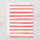 Kerstontbijtontbijt Decoratieve Partij Kaart (Achterkant)