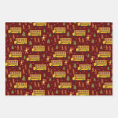 Kerstontbijtontbijt Inpakpapier Vel (Voorkant 3)