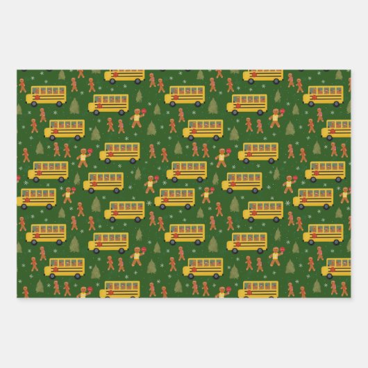 Kerstontbijtontbijt Inpakpapier Vel (Voorkant 2)