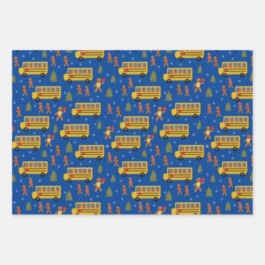 Kerstontbijtontbijt Inpakpapier Vel (Voorkant)