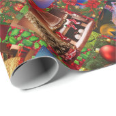 Kerstontbijtontbijtkerstcadeau voor kerstcadeaus O Cadeaupapier (Rol Hoek)