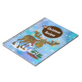 kerstontinkeping notitieboek (Linkerzijde)