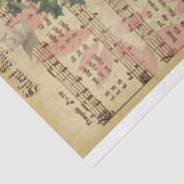  kerstontkoppeling voor Santa Music Poinsettia Tissuepapier (Detail)