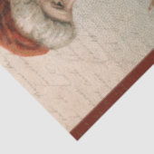  kerstontvlechting kerstman tissuepapier (Detail)