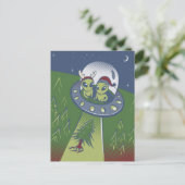 Kerstontvoering Briefkaart (Staand voorkant)