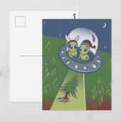 Kerstontvoering Briefkaart (Voorkant / Achterkant)