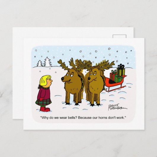 kerstontwerp 12 briefkaart (Voorkant / Achterkant)