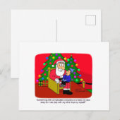 Kerstontwerp 2 briefkaart (Voorkant / Achterkant)