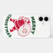 Kerstontwerp 6 Case-Mate iPhone case (Achterkant (horizontaal))