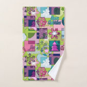 Kerstontwerp Bad Handdoek (Handdoek)