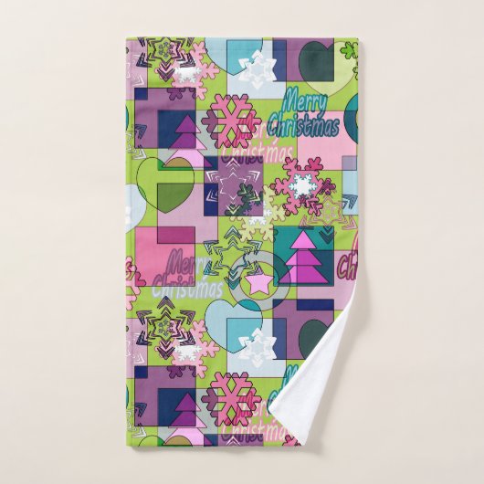 Kerstontwerp Bad Handdoek (Handdoek)