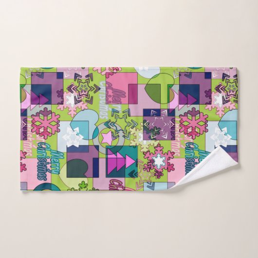 Kerstontwerp Bad Handdoek (Handdoek)