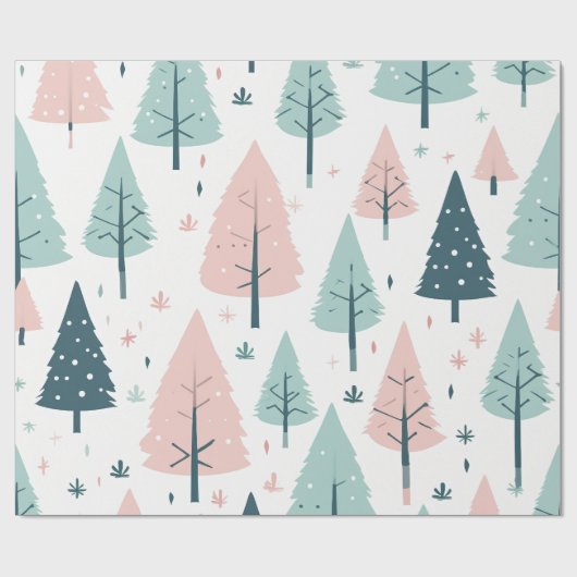 Kerstontwerp Cadeaupapier (Vlak)