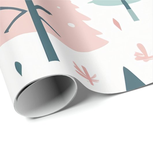 Kerstontwerp Cadeaupapier (Rol Hoek)