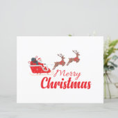 Kerstontwerp en rendieren (Staand voorkant)