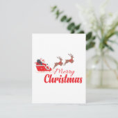 Kerstontwerp en rendieren (Staand voorkant)