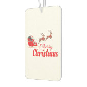 Kerstontwerp en rendieren luchtverfrisser (Links)