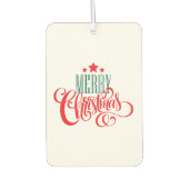 Kerstontwerp en sterren luchtverfrisser (Voorkant)