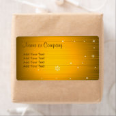 Kerstontwerp Etiket (Insitu)