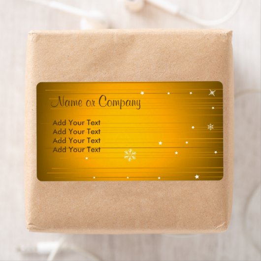 Kerstontwerp Etiket (Insitu)