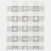 kerstontwerp fleece deken (Voorkant)