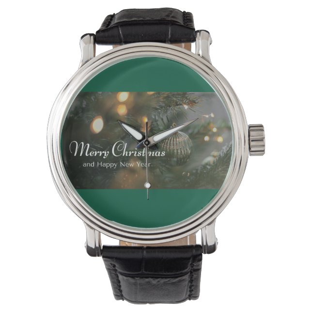 Kerstontwerp horloges (Voorkant)
